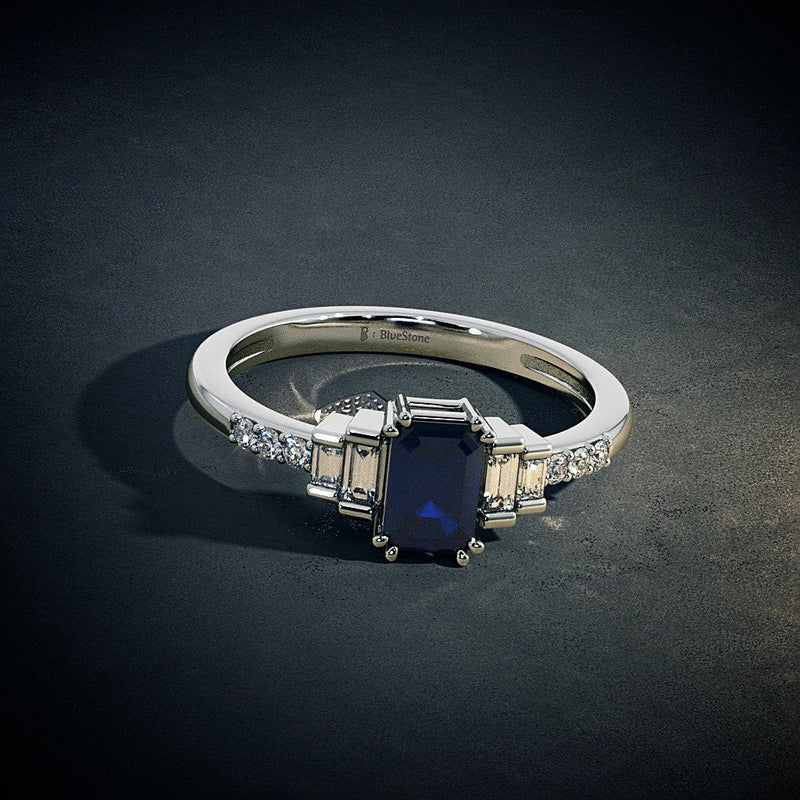 S925 Sapphire Ring