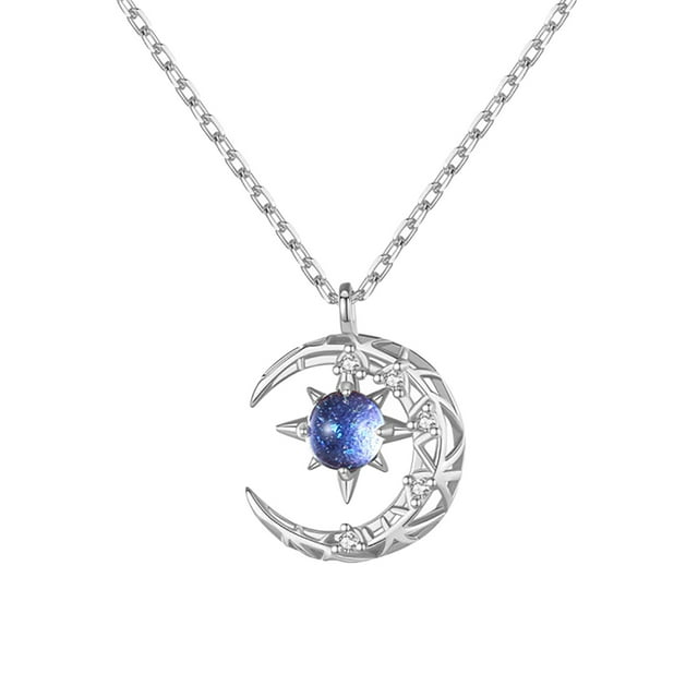 Moon Star Necklace