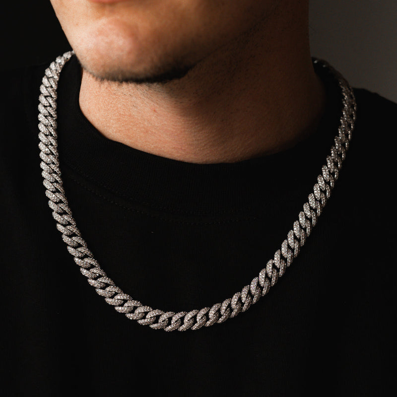 12MM ICED MIAMI CUBAN CHAIN