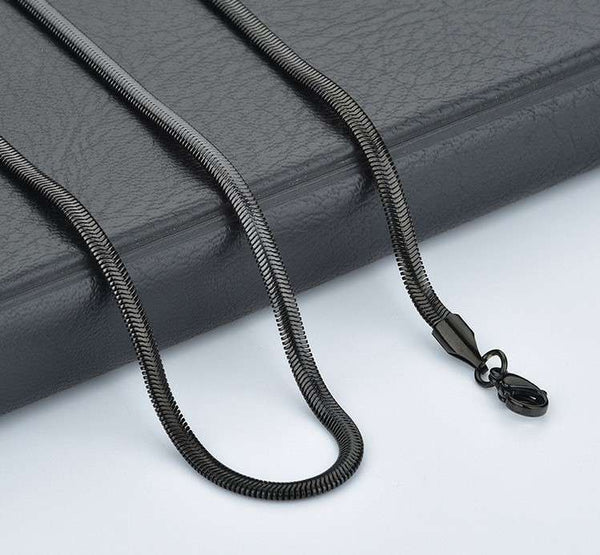 PACK OF 3 SNAKE CHAIN ITALIAN STAINLESS