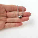 MAGNETIC HEART NECKLACE SET