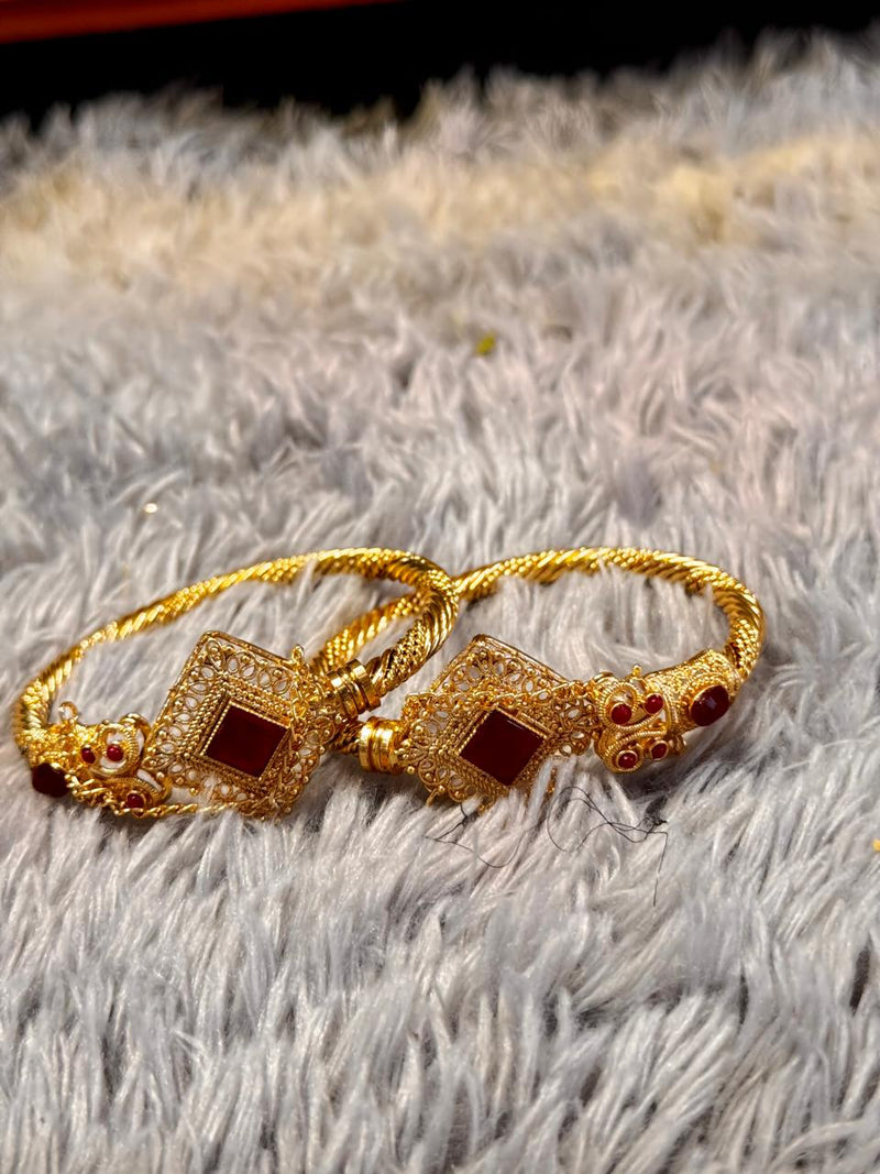 24k Gold Plated Indian Bangles